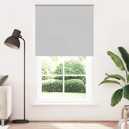 Verdunkelungsrollo 140X210Cm Stoffbreite 136,6Cm Hellgrau