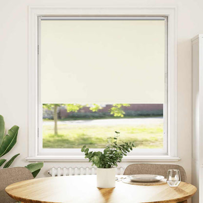 Verdunkelungsrollo Cremeweiß 115X175Cm Stoffbreite 110,7Cm Gebrochen Weiß