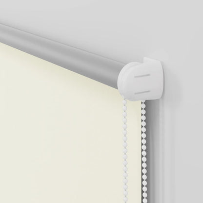 Verdunkelungsrollo Cremeweiß 115X175Cm Stoffbreite 110,7Cm Gebrochen Weiß