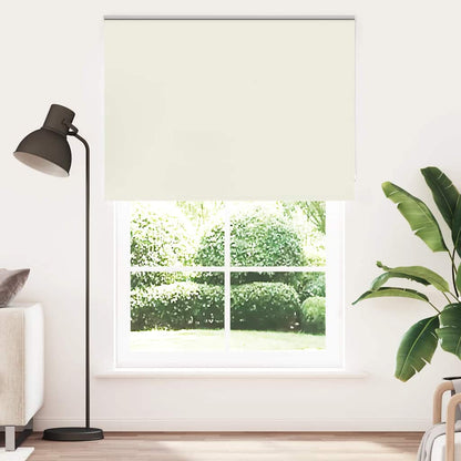Verdunkelungsrollo Cremeweiß 155X210Cm Stoffbreite 151,6Cm Gebrochen Weiß