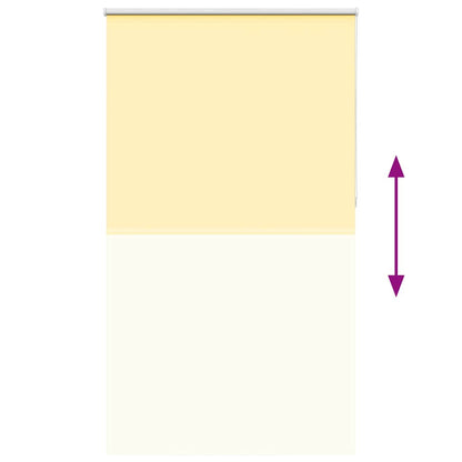 Verdunkelungsrollo 140X230Cm Stoffbreite 136,6Cm Polyester Gelb