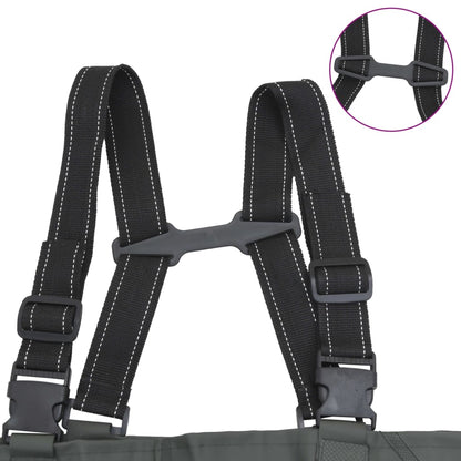 Wathose Mit Stiefeln Und Gürtel Größe 42