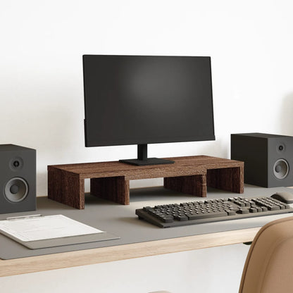 Monitorständer Verstellbar Sonoma-Eiche 80X24X10,5 Cm