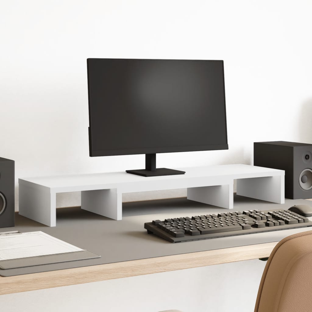 Monitorständer Verstellbar Sonoma-Eiche 80X24X10,5 Cm