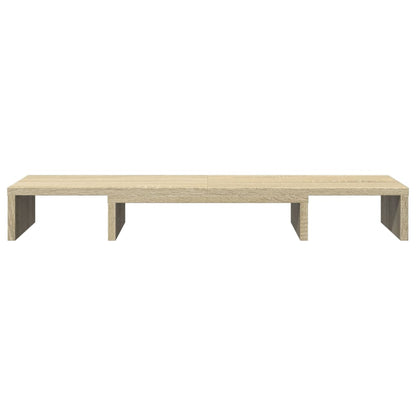 Monitorständer Verstellbar Sonoma-Eiche 80X24X10,5 Cm
