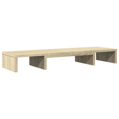 Monitorständer Verstellbar Sonoma-Eiche 80X24X10,5 Cm