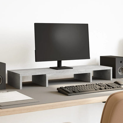 Monitorständer Verstellbar Sonoma-Eiche 80X24X10,5 Cm