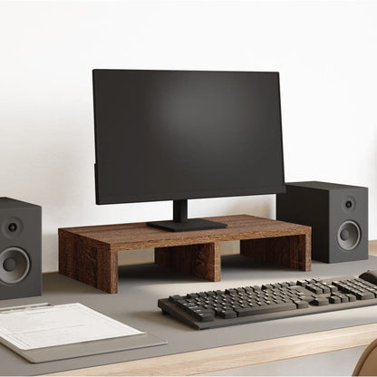 Monitorständer Eichen-Optik Holzwerkstoff