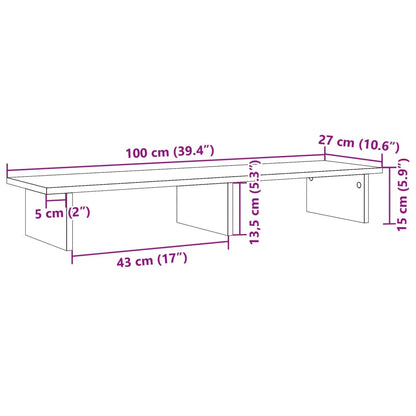 Monitorständer Holzwerkstoff