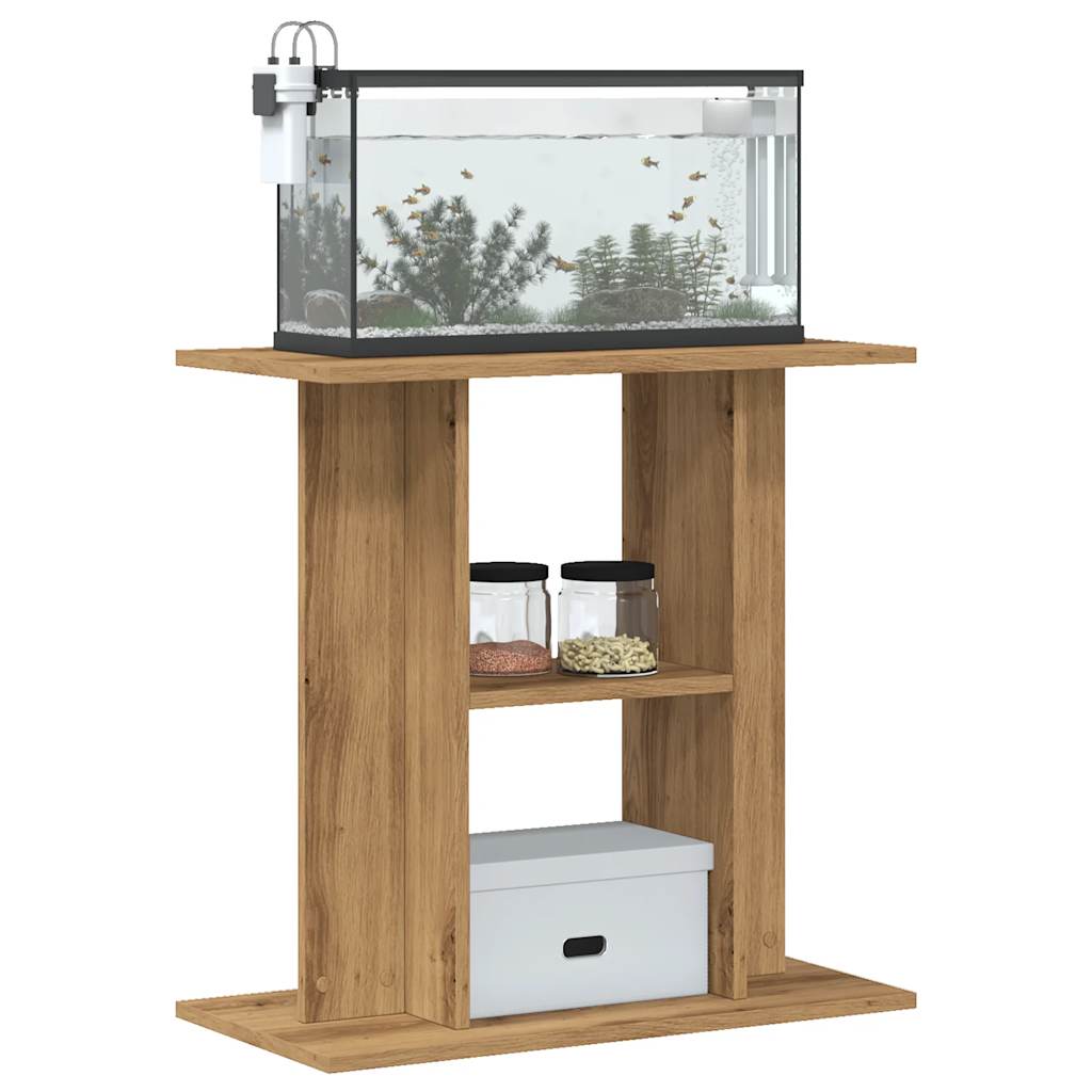 Aquariumständer Artisan-Eiche Holzwerkstoff