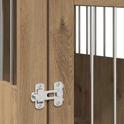 Hundekäfig Im Möbelstil Artisan-Eiche Holzwerkstoff