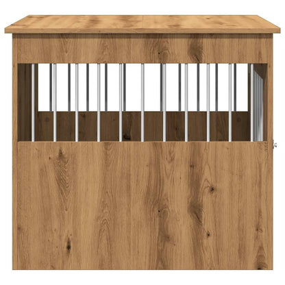 Hundekäfig Im Möbelstil Artisan-Eiche 64,5X80X71 Cm