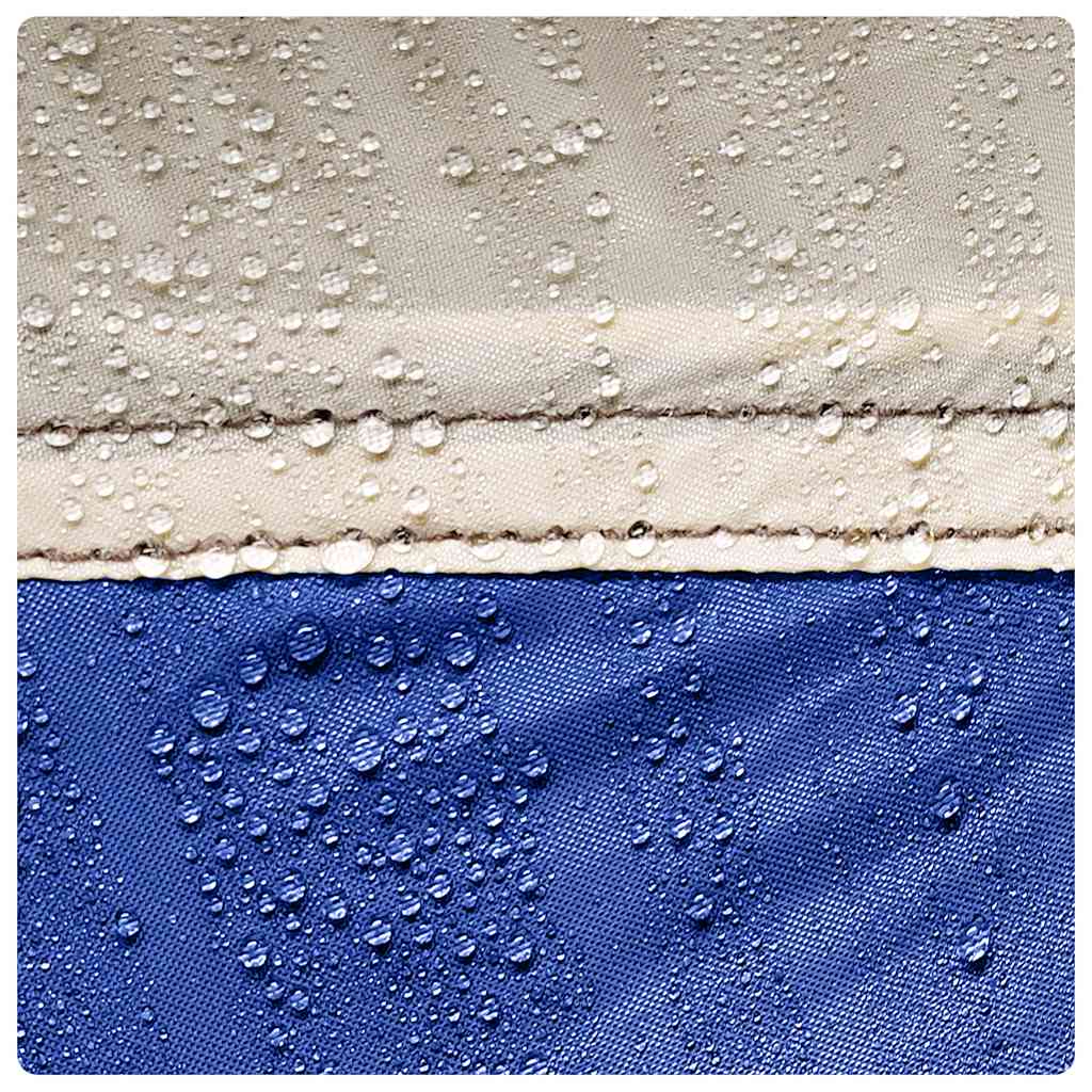 Poolzelt Mit Abnehmbarem Überzelt Netzwänden 512X458Cm Azurblau