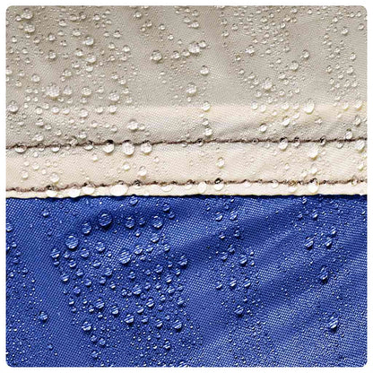 Poolzelt Mit Abnehmbarem Überzelt Netzwänden 512X458Cm Azurblau