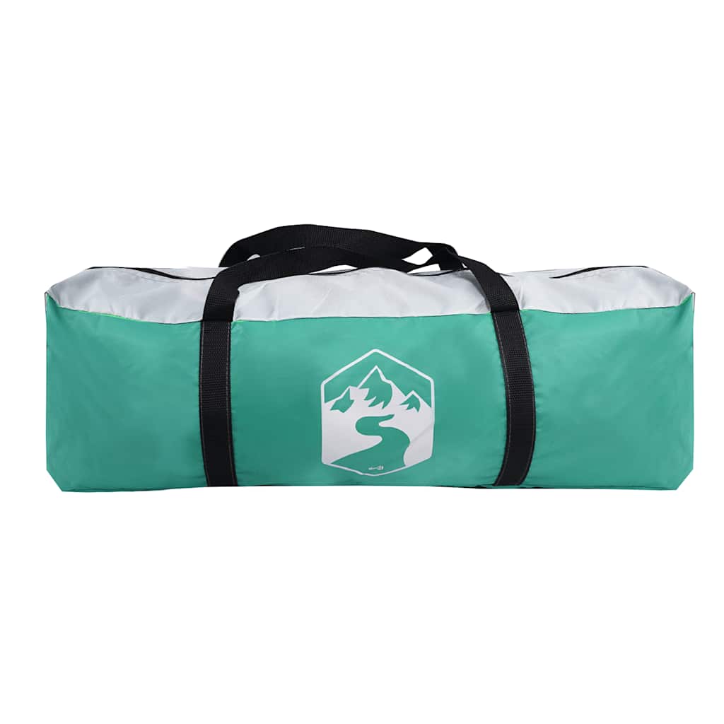 Poolzelt Mit Abnehmbarem Überzelt Netzwänden Meergrün 618X532Cm Meeresgrün