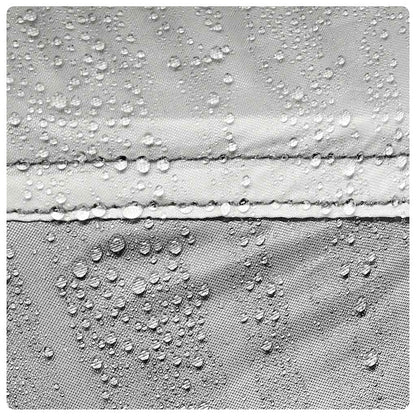 Poolzelt Mit Abnehmbarem Überzelt Netzwänden 690X690Cm Grau