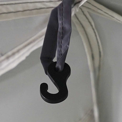 Poolzelt Mit Abnehmbarem Überzelt Netzwänden 690X690Cm Grau