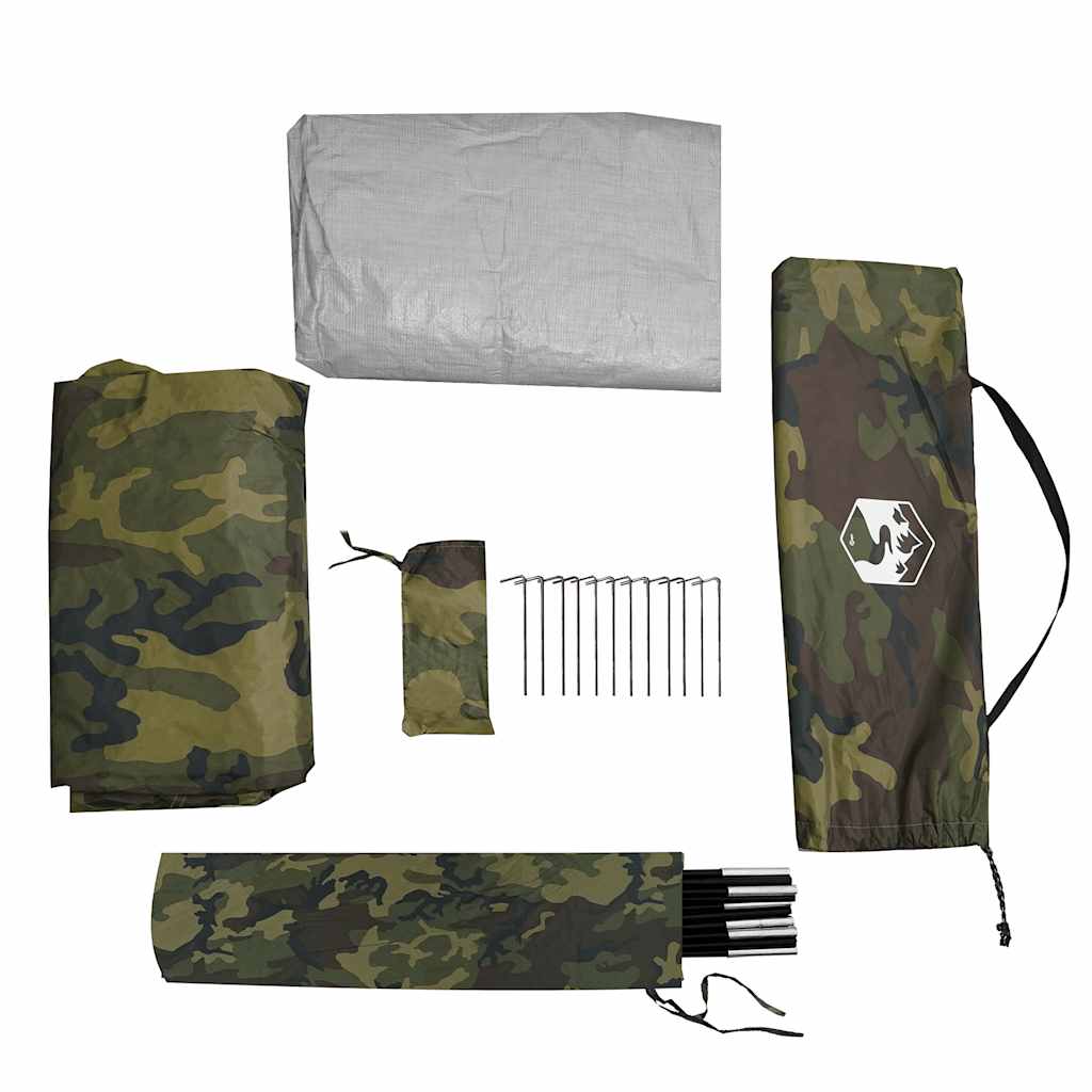 Angelzelt 3 Personen Tarnmuster Wasserdicht Camouflage