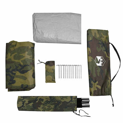 Angelzelt 3 Personen Tarnmuster Wasserdicht Camouflage