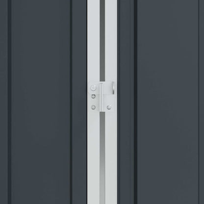 Vogelkäfig Anthrazit 215 X 112 X 141 Cm Verzinkter Stahl