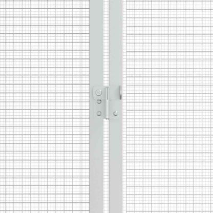 Vogelkäfig Anthrazit 208 X 102 X 108 Cm Verzinkter Stahl