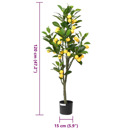 Zitronenbaum Künstlich 136 Blätter Grün