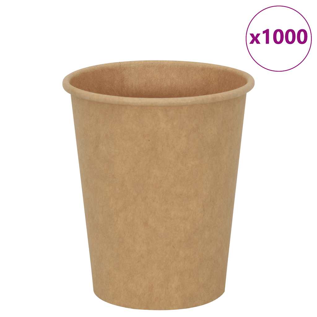 Pappbecher 1000 Stk. 16Oz 400Ml Braun