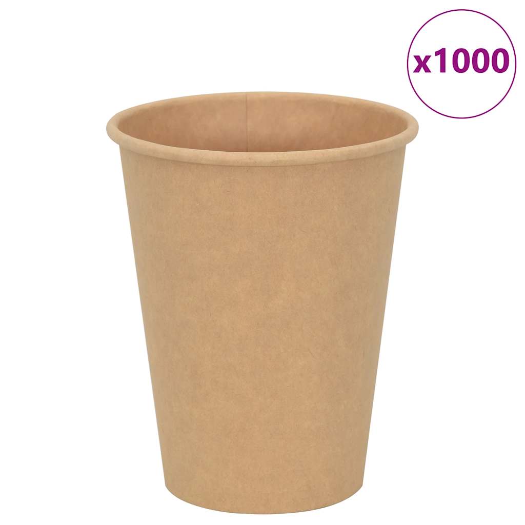 Pappbecher 1000 Stk. 16Oz 400Ml Braun