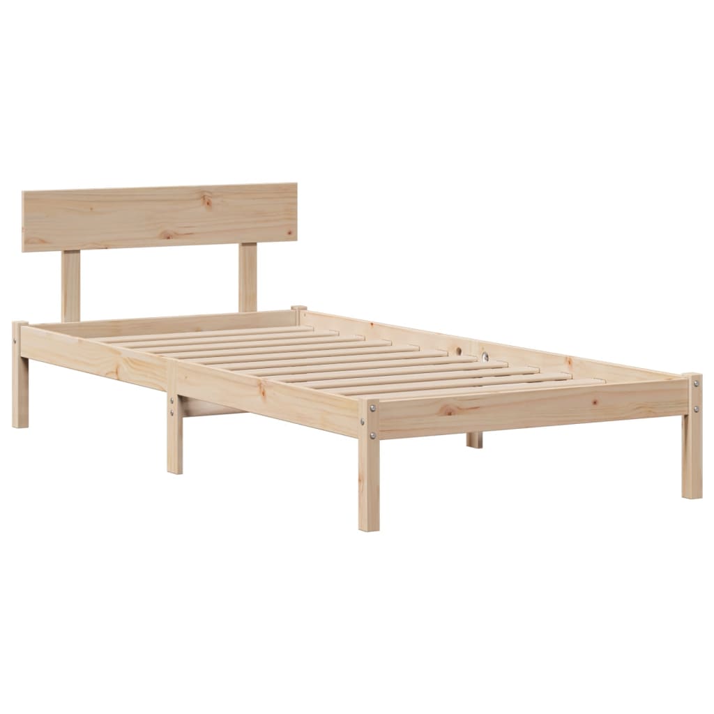 Bücherregalbett Ohne Matratze Massivholz Kiefer