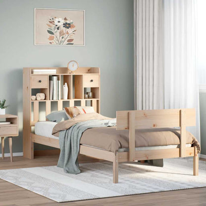 Bücherregalbett Ohne Matratze Massivholz Kiefer