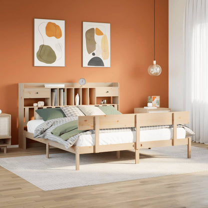 Bücherregalbett Ohne Matratze Massivholz Kiefer