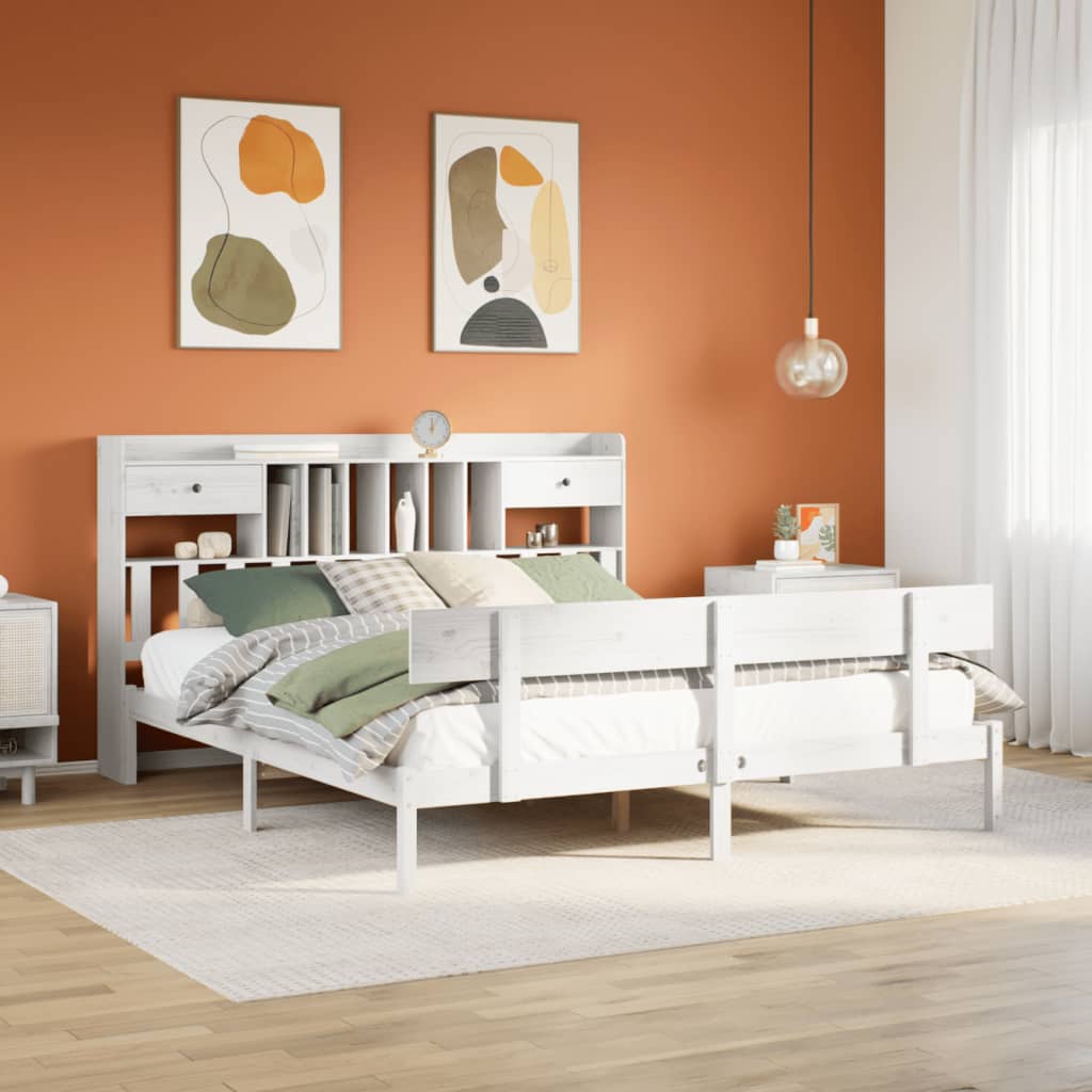 Bücherregalbett Ohne Matratze Massivholz Kiefer