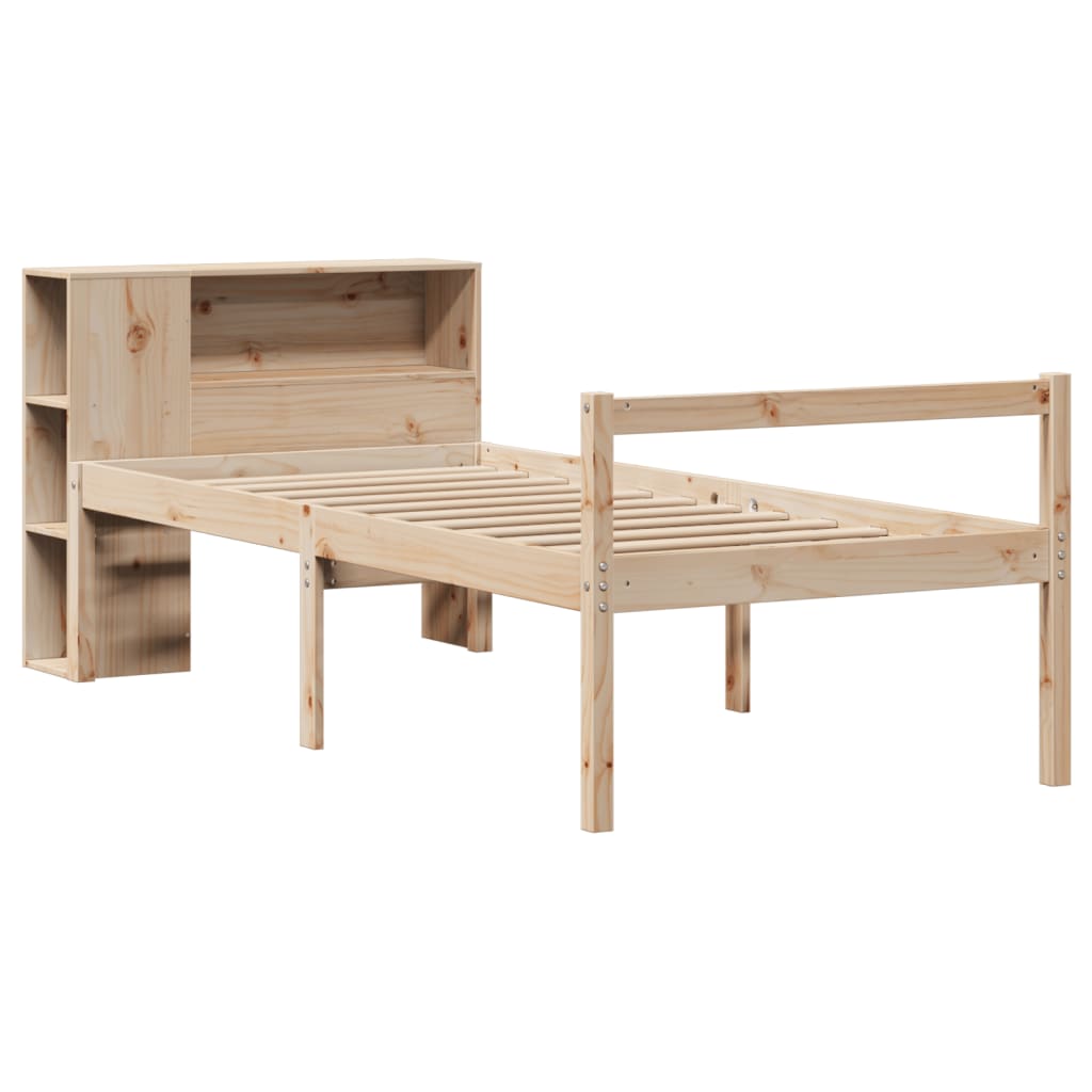 Bücherregalbett Ohne Matratze Massivholz Kiefer