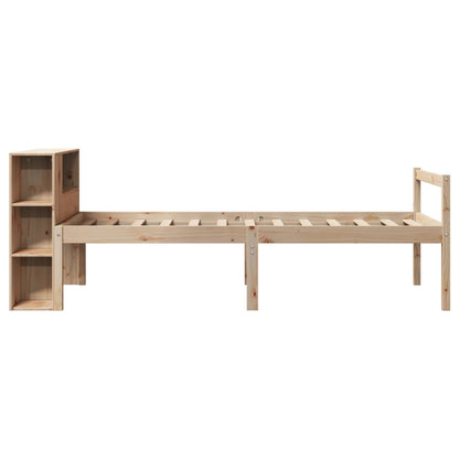 Bücherregalbett Ohne Matratze Massivholz Kiefer