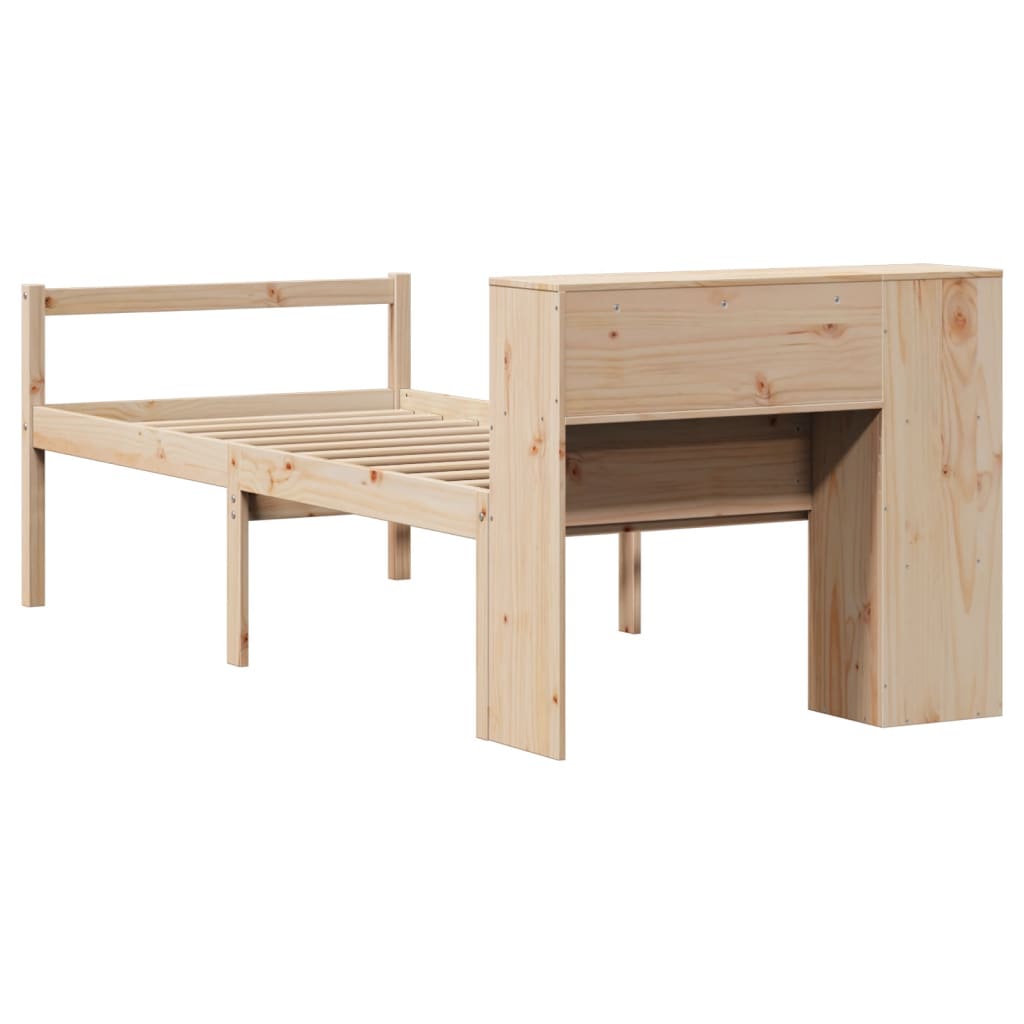 Bücherregalbett Ohne Matratze Massivholz Kiefer