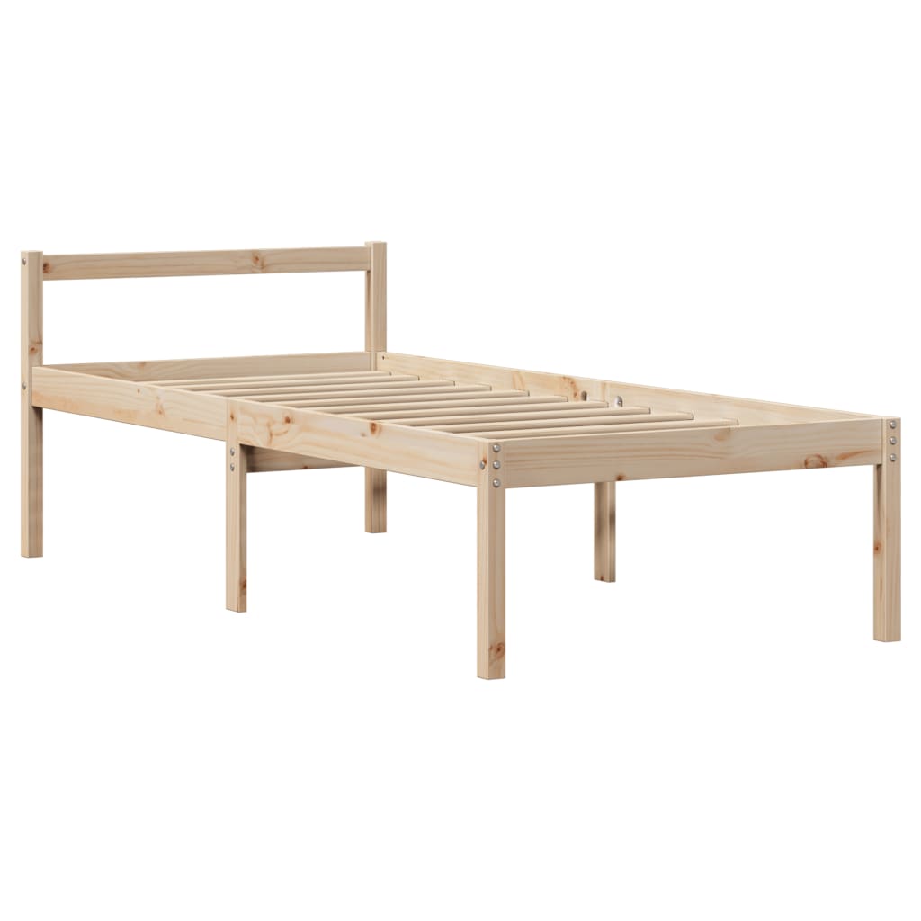 Bücherregalbett Ohne Matratze Massivholz Kiefer