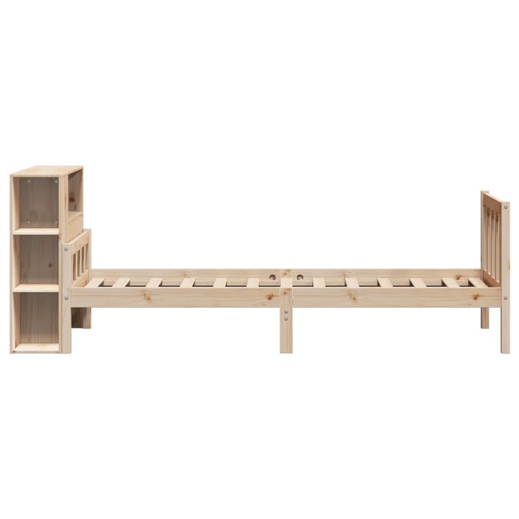 Bücherregalbett Ohne Matratze Massivholz Kiefer