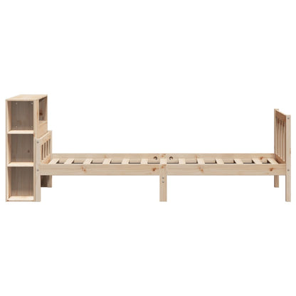 Bücherregalbett Ohne Matratze Massivholz Kiefer
