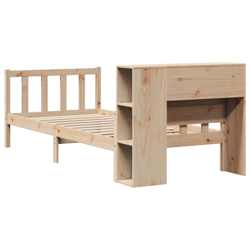 Bücherregalbett Ohne Matratze Massivholz Kiefer