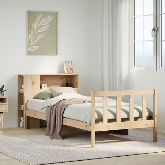 Bücherregalbett Ohne Matratze Massivholz Kiefer