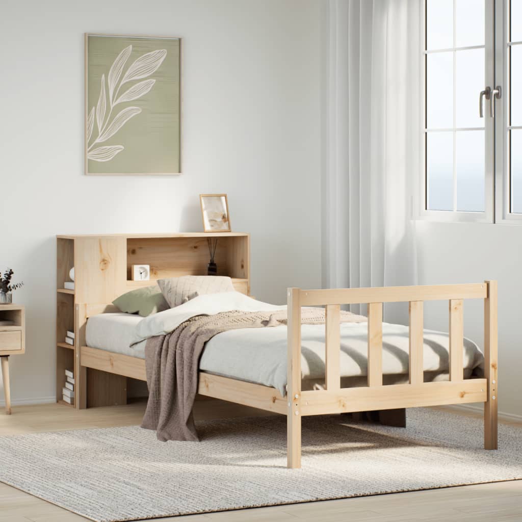 Bücherregalbett Ohne Matratze Massivholz Kiefer