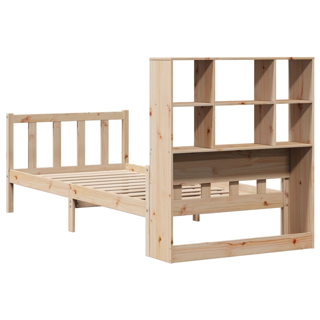 Bücherregalbett Ohne Matratze Massivholz Kiefer