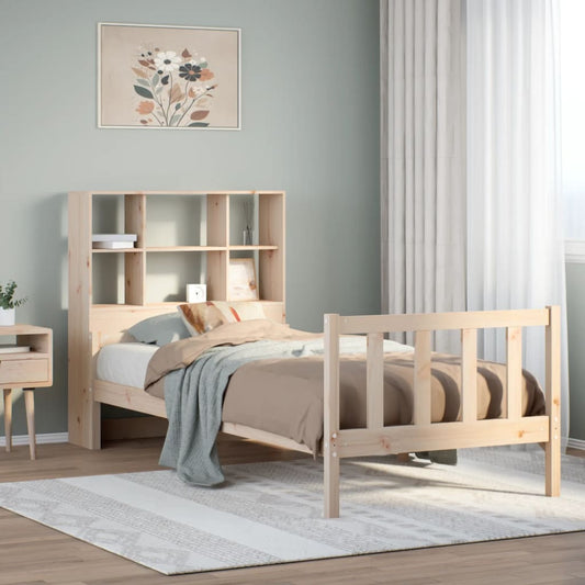 Bücherregalbett Ohne Matratze Massivholz Kiefer