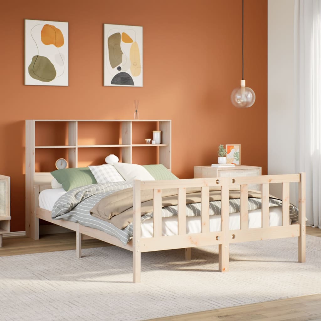 Bücherregalbett Ohne Matratze Massivholz Kiefer
