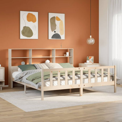 Bücherregalbett Ohne Matratze Massivholz Kiefer