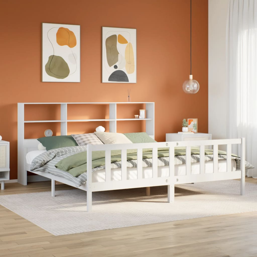 Bücherregalbett Ohne Matratze Massivholz Kiefer