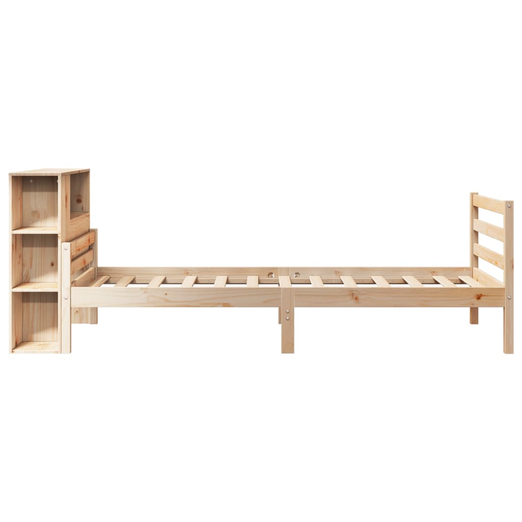 Bücherregalbett Ohne Matratze Massivholz Kiefer