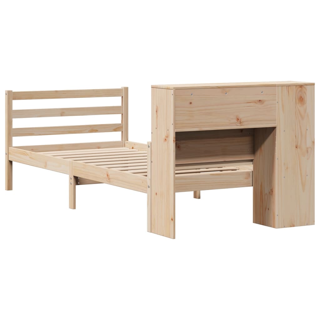 Bücherregalbett Ohne Matratze Massivholz Kiefer