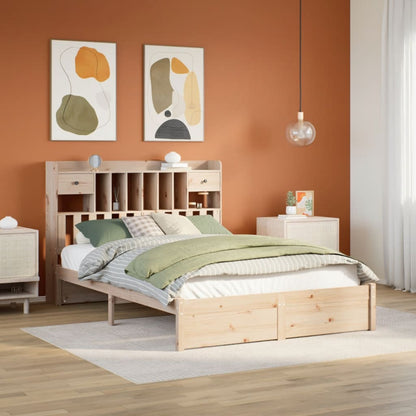 Bücherregalbett Ohne Matratze Massivholz Kiefer