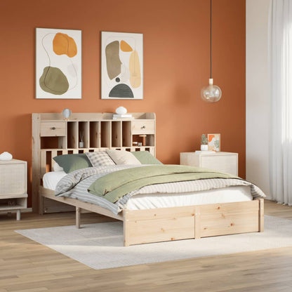Bücherregalbett Ohne Matratze Massivholz Kiefer